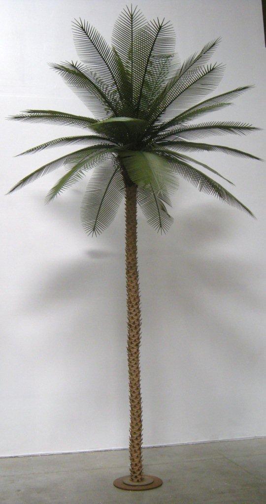 image of exterior artificial palm tree